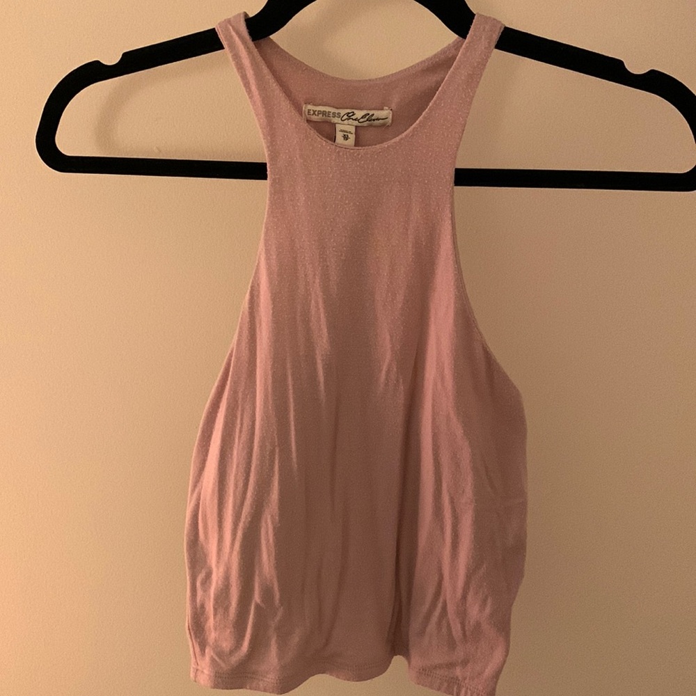 Pink tank top- xs